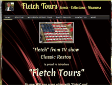 Tablet Screenshot of fletchtours.com